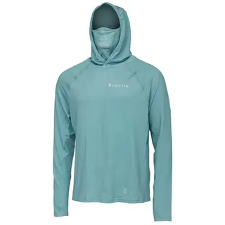 Westin Bay Upf 50+ Uv-schutz Langarm-t-shirt - Sea Breeze - L