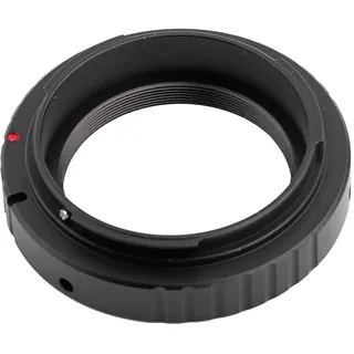 Sharainn T-Ring-Adapter, T2 / T-Mount-Adapter Aluminium-Linsenadapterring M42 * 0,75 Gewinde für EF DSLR 650D 60D 550D