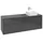 Waschbeckenunterschrank 160 x 55 cm Glossy Grey