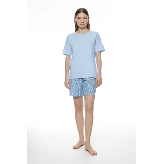 MEY Shorty Pyjama-Shorts Blau 44