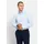 Body Fit Businesshemd aus Baumwoll-Mix Bleu 44
