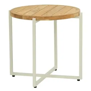 AppleBee Condor Loungetisch 54cm Aluminium grau