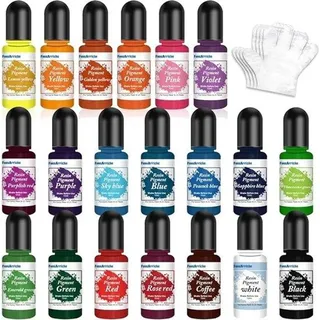 Famanu Kerzenfarbe Sojawachs Farbflocken - 20 Farben