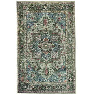 RugVista Georgia Oriental, Teppich, - Grün / Mehrfarbig 200x300