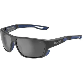 Bollé AIRFIN Black Matte Blue - TNS Polarized - Sonnenbrillen - Größe S-M - Erwachsener