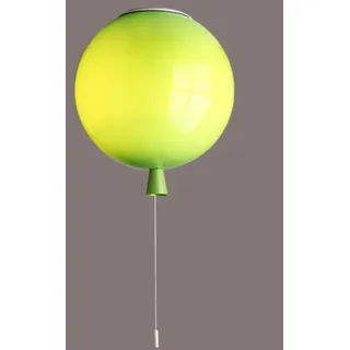 LOGT Deckenleuchte mit Schaltbar Dekorative Deckenlampe Moderne Innen Pendelleuchte,Grün,20CM