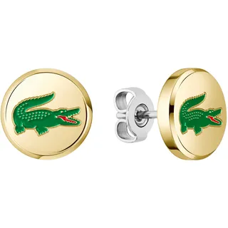 Lacoste Ohrstecker ARTHOR grün Edelstahl