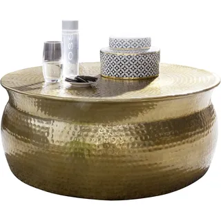 Loungetisch - gold - Aluminium