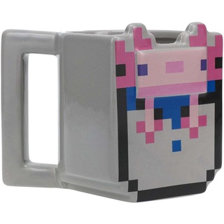 Paladone Minecraft Eimer mit Axolotl Tasse | Neuheit Minecraft Merch | 400ml (13 fl oz)