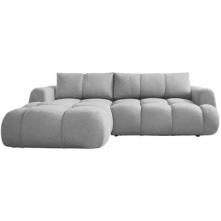 Mirjan24 Ecksofa Mitto, Eckcouch mit Schlaffunktion und Bettkasten, L-Form, Ausziehautomatik DL (Farbe: Now Or Never 83, Seite: Links) - Couches, Wohnlandschaften, Ecksofas
