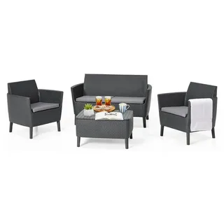 Allibert by Keter Salemo Loungeset grau