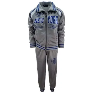Fashion Boy Trainingsanzug Sportanzug Trainingsanzug Freizeitanzug, JF09 grau 110/116