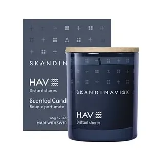 Skandinavisk Hav Duftkerze 65 g blau