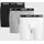 Boxershorts 3 Einheiten Schwarz Weiß S