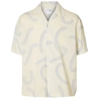 SELECTED HOMME Langarmhemd SLHRLXAIR MIX SS SHIRT L