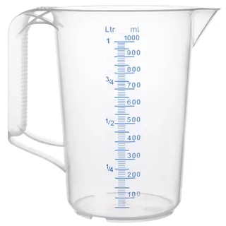 Messbecher, PP - Skalierung bis 1000ml"