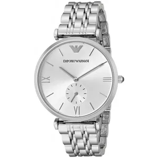 Emporio Armani Ar1819 Uhr - Silver / Silver / Silver - One Size