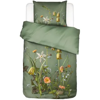 Essenza Ficaria Blumen Grün 155 x 220 cm + 80 x 80 cm