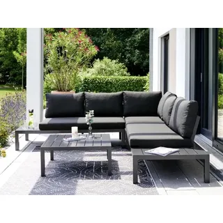 Sieger Cordoba Lounge-Set 250x250cm Aluminium Eisengrau inkl. Polster