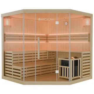 Artsauna Espoo200 Premium inkl. 8 kW Ofen + int. Steuerung