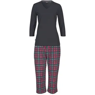 H.I.S. Capri-Pyjama kariert pink 36/38
