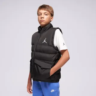 JORDAN WESTE JDB PUFFER FILLED VEST BOY - Schwarz - 163 - 175 cm