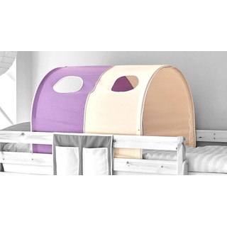 Ticaa Betttunnel B/H/L: 89 cm x 75 100 lila Kinder Kinderbetten Kindermöbel