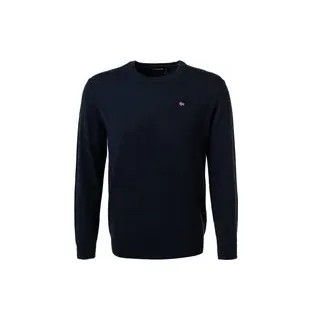 NAPAPIJRI Herren Pullover blau unifarben, blau, Herbst/Winter 2025/2026
