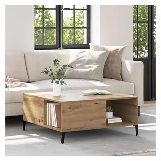 vidaXL Artisan-Eiche Braun 80 x 80 x 36,5 cm