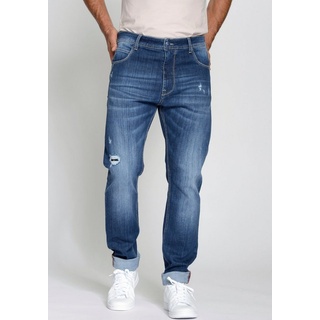 GANG Loose-fit-Jeans 94ALESSIO mit modischen, weiten Beinverlauf blau 30