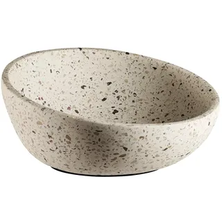 APS Dekoschale/Obstschale TERRAZZO Beton, 1,1 Liter, Terrazzooptik