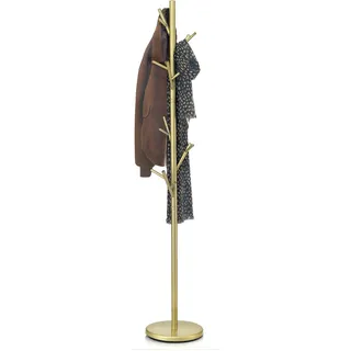 Idimex Garderobenständer Zeno 30 x 177 x 30 cm Gold