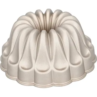 Birkmann Gugelhupfform Contoura, Silber, Metall, 1,6 L, Blume, 10.5 cm, antihaftbeschichtet, Backen, Backformen, Gugelhupfformen