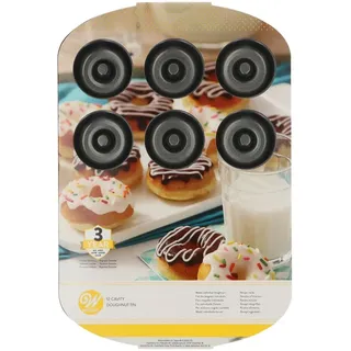 Wilton Donut Backform Gr. Medium 12 Vertiefungen Antihaft Form