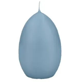 Wiedemann Kerzen Eikerzen Himmelblau 120 x Ø 80 mm, Inhalt 6 Stück, Ostereikerzen, Osterdeko