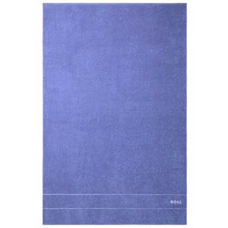 BOSS Badetuch - PLAIN, Duschtuch, Baumwolle Blau 100x150 cm