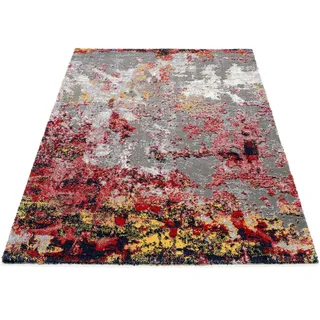 Teppich OCI DIE TEPPICHMARKE "HIGH & LOW ONE", bunt (multi), B:120cm H:20mm L:170cm, Polypropylen, Teppiche, Teppich, Hochflor, Langflor, 3D Hochtief-Optik, Wohnzimmer