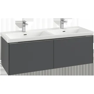 Villeroy & Boch Waschbeckenunterschrank 2 Auszüge 127,2 x 47,8 x 42,9 cm Soft Green