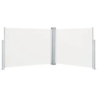vidaXL Ausziehbare Seitenmarkise 1,4 x 10 m creme