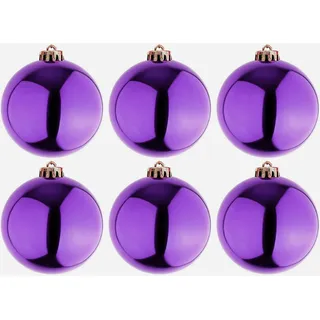 6 Stück Xl Baumkugel Lila Ø 15cm-myw99829-6-lila