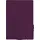 120 x 200 cm dunkel violett