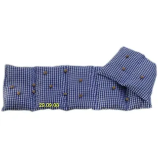 7 Kammer Dinkelkissen (Blau)