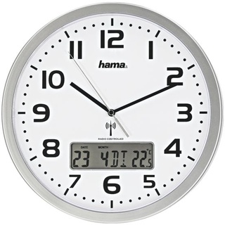 Funkwanduhr »Extra« weiß, Hama