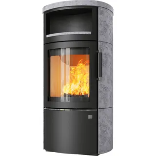 Kaminofen Hark 44-5.1 GT ECOplus 8 kW - Speckstein - Korpus: graphit