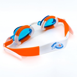 Flipper SwimSafe 1035 – Schwimmbrille für Kinder, mit verstellbarem Verschluss, UV Schutz und Antibeschlag, inklusive Brillenetui