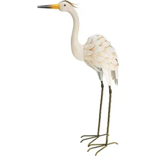 PROGARDEN Gartenfigur Kranich 75 cm