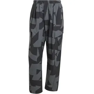 ADIDAS Herren Hose TERREX Xploric Printed, Größe S in Schwarz Schwarz