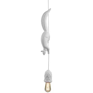 Pendelleuchte Esstischlampe Kreativ Eichhörnchen Kiefernzapfen Design Modern Rund Hängelampe Esszimmer Treppen Flur Büro Schlafzimmer Küchen Studie Kinderzimmer Kronleuchter Deko Verstellbar (A)