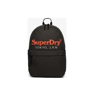 Superdry Venue Montana 18L Rucksack schwarz/rot/weiß