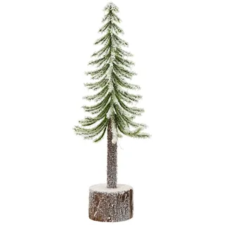 Mini Weihnachtsbaum Mit Schneeeffekt √ò8 √ó H25 Cm